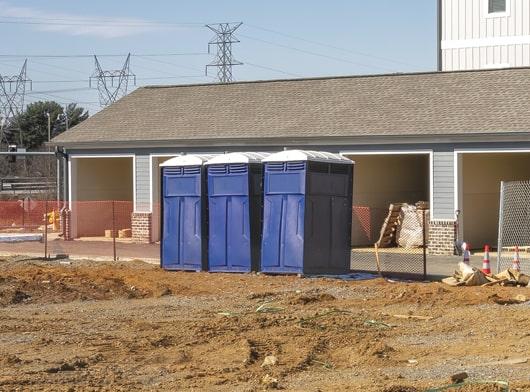 construction sites to provide sanitary and convenient restroom facilities for staff members